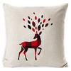 Cushion Cover Christmas Car Red Pillow Cover Bed Cushion Pillow Linen
