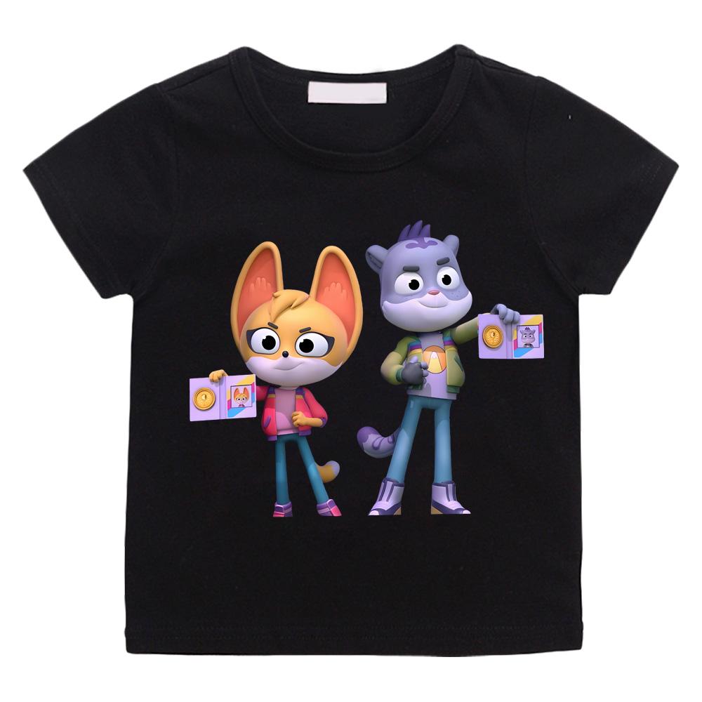 Kawaii The Creature Cases Stil Cartoon Print T-Shirts Hohe Qualität 100% Baumwolle T-Shirt Rundhals Cartoon Jungen/Mädchen T-Shirt