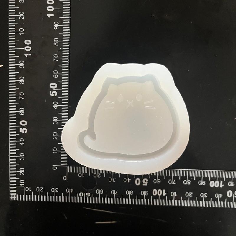 Quicksand Keychain Resin Molds Bear Rabbit Shaker Silicone Mold Unique Jewelry Making DIY Keychain Necklace Pendant Mold