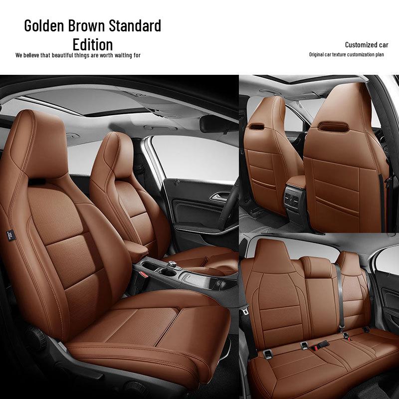 Genuine Leather Full Coverage Seat Cover for Buick Regal, Envision, LaCrosse, Encore, Excelle