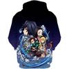 Unisex Anime Hoodie, Adult/Youth Novelty Outerwear Pullover Sweatshirt For Men Women