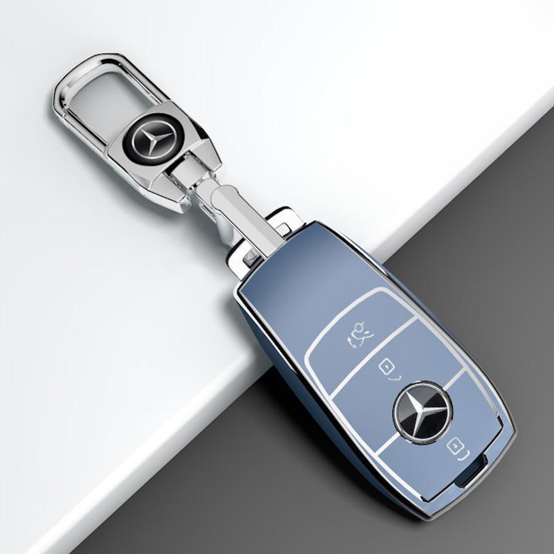 Mercedes-Benz E-Class 2016-2023 Key Cover, E260L/E300L AMG Buckle, Premium Protective Case.