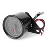 Universal 12V Vintage Motorcycle Tachometer Gauge LED Backlight Auto Accessory Black