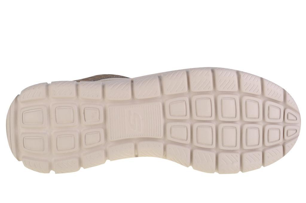 Skechers Track-Syntac, Mens Beige Sneakers