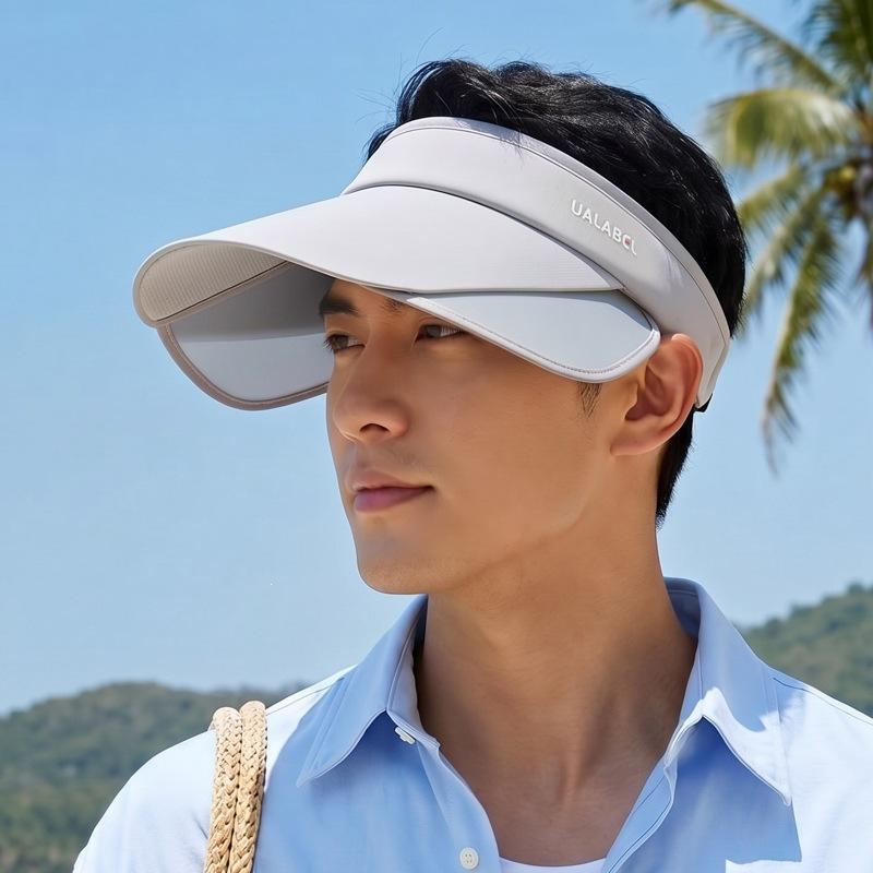 UV cap summer empty top sun hat outdoor face covering running sports sun protection hat sun hat cycling