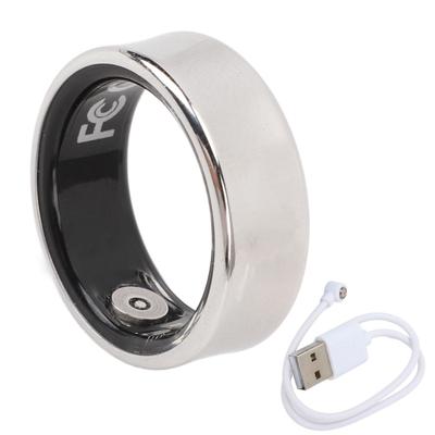 Smart Ring Sleep Tracker IP68 Water Resistant Sports Monitoring Ring Multifunctional Intelligent
