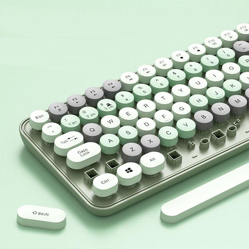 Qisha 84-Key Wireless Bluetooth Keyboard