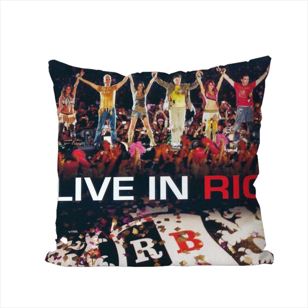 Band RBD Autumn Pillow Case For Car Sofa Decorative Home Doublesided Print Plush Square Throw Pillow Cushion Cover