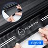 Car Door Threshold Sill Protective Stickers for Nissan X-trail Qashqai Rogue Sport RogueAltima Versa Juke Leaf Car Accessories