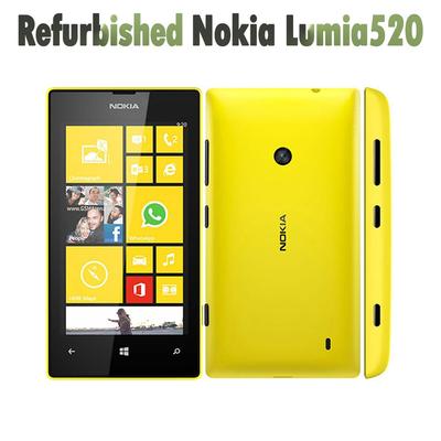 Generalüberholtes Nokia Original Nokia Lumia 520 3G Mobiltelefon mit 1 SIM