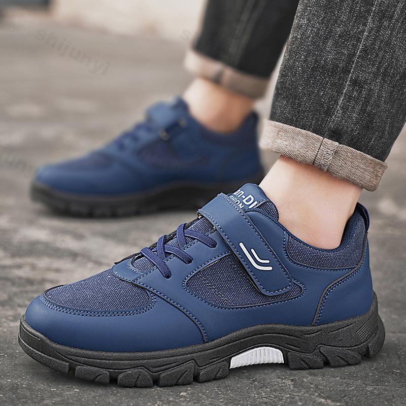 Fashion Men's Shoes Leisure Sports Shoes Comfortable Non Slip Travel Shoes 2025 Spring Outdoor Hiking Sneakers Fashion 39-48 Sizes