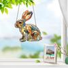 Festive Easter Hanging Decoration Easter Ornament Easter Hanging Decoration for Car Rearview Mirrors & Home Window