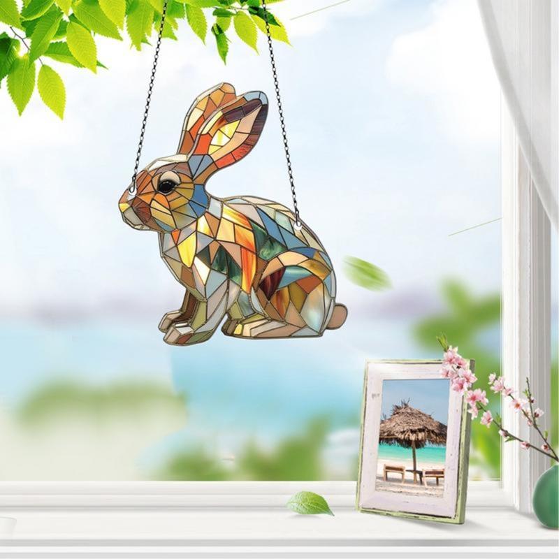 Festive Easter Hanging Decoration Easter Ornament Easter Hanging Decoration for Car Rearview Mirrors & Home Window