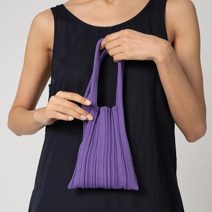 Mini Barcode Daily Bag Royallilac