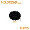 MOC Technical Parts Gear Bulk Bricks Assemble Particles DIY High-tech Building Blocks Compatible All Brand Car Model Accessories