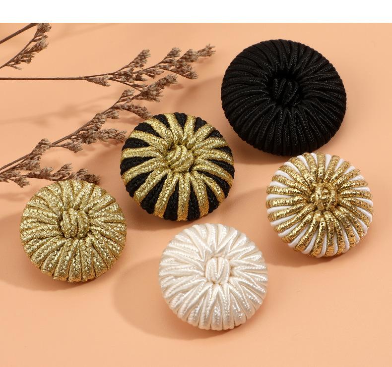 5pcs/lot Handmade Button Bag Buckle Coat Women's Clothing Decorative