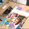 Ms. Rachel Printed Carpet, for Office Chair Living Room Bedroom Kitchen Room Decor Gifts.