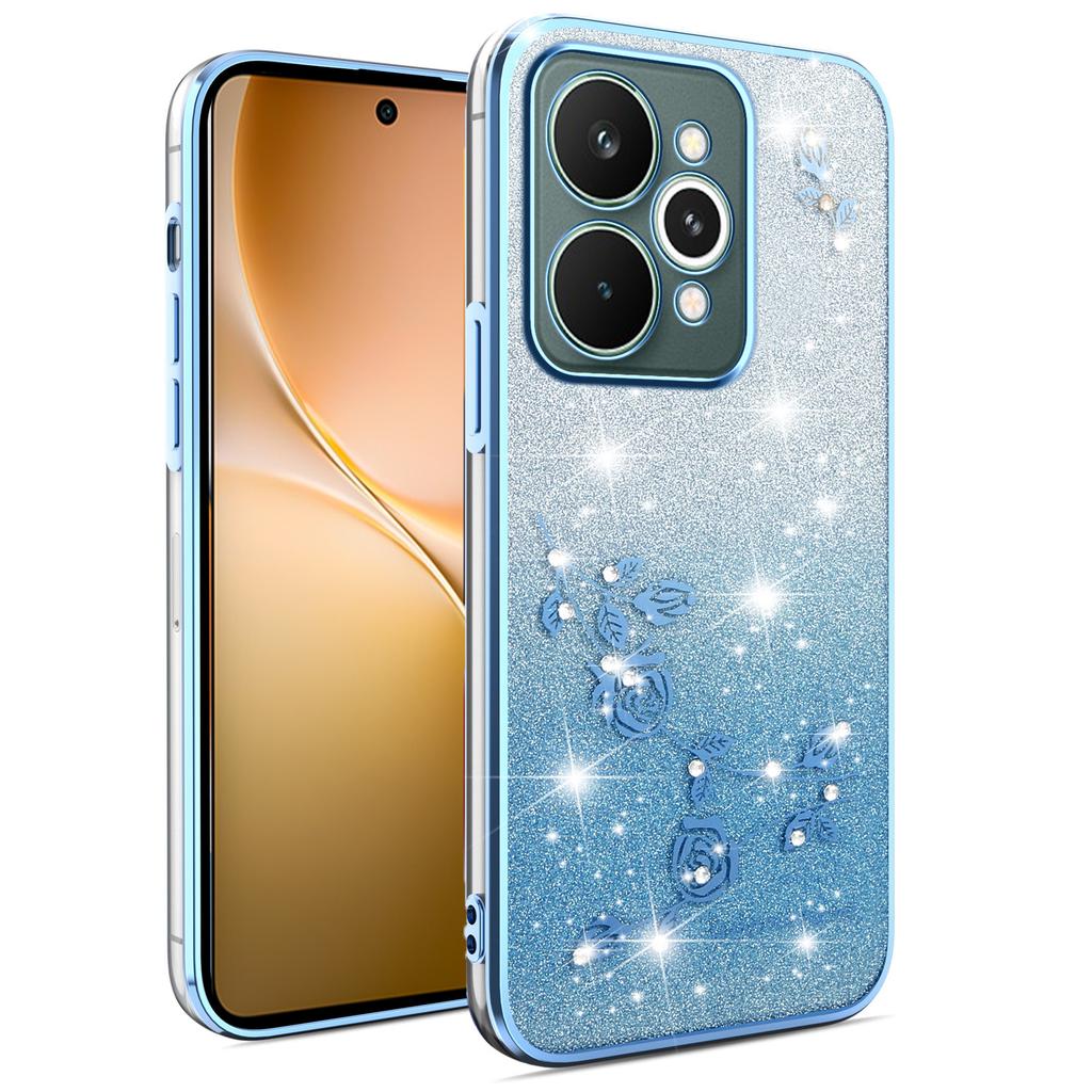 For Realme 15 Pro 5G Case Flower TPU Flexible Gradient Phone Cover