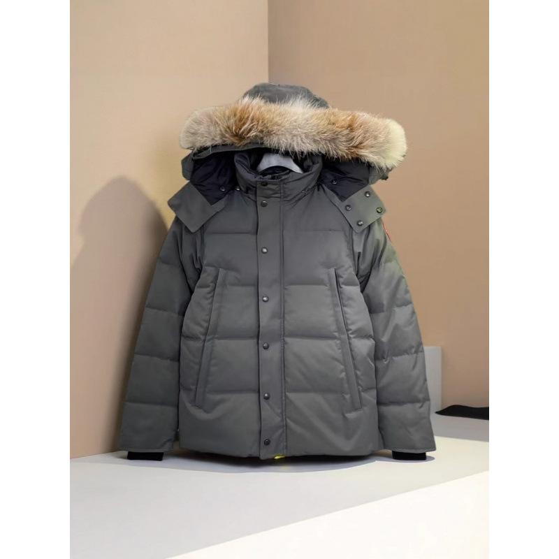Big goose down jacket men`s and
