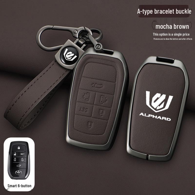 Alphard Vellfire 30 Series Zinc Alloy Key Fob Case