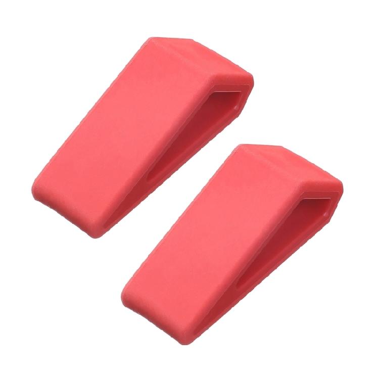 2 шт. Маленькая подставка для охлаждения ноутбука Нескользящая накладка Подставка для клавиатуры ноутбука Компьютерная подставка для ноутбука Охлаждение ноутбука красный