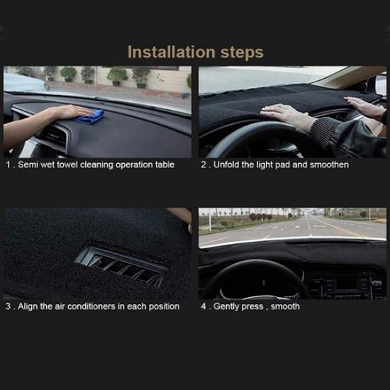 For Toyota Camry 2018- US Dashmat Dash Cover Dashboard Mat Car Interior Pad