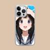 Hyouka Chitanda Silver Plating Mobile Phone Case for iPhone 17 16 15 14 13 12 11 Air Pro Max Plus Colorful Cover