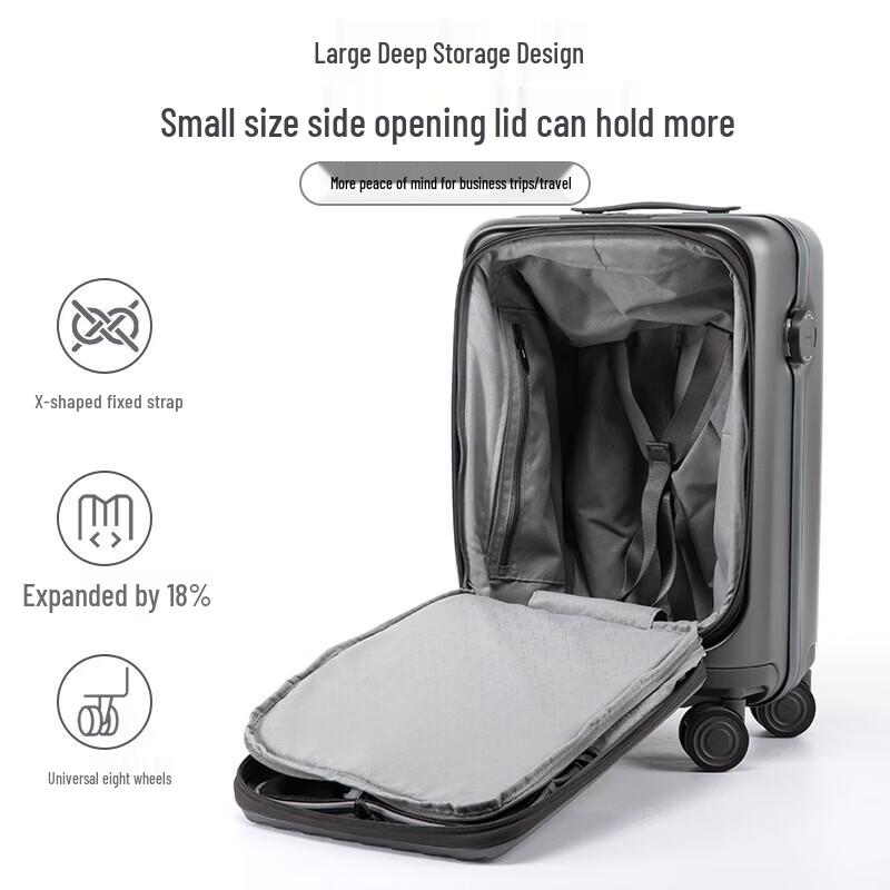 CROWN C-F5308H Aluminum Frame Luggage