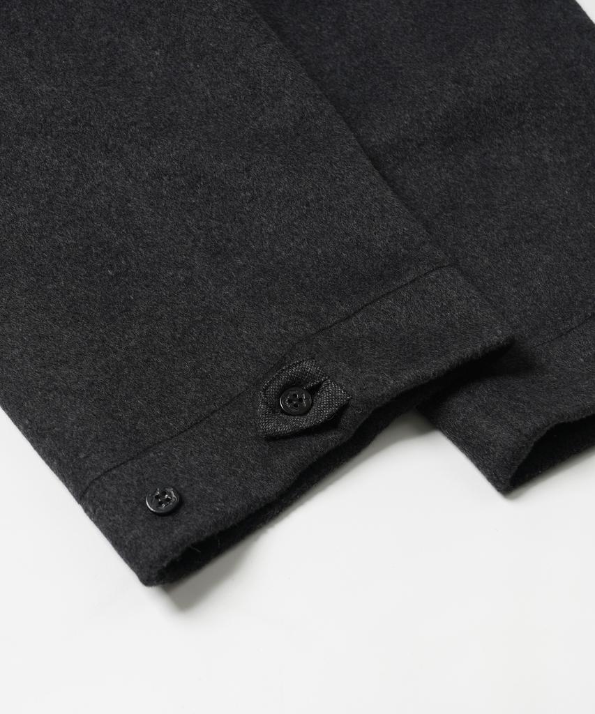 FRIZMWORKS Wool Belted Deck Pants _ Charcoal