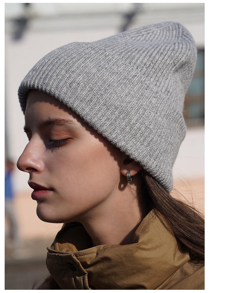 Unisex Korean Style Warm Knit Winter Hat - Fashionable Autumn/Winter Headwear