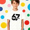 67 Meme Kids TShirt Latest Trendy Style Creative Design Six Seven Number Printed Tshirt Boys Christmas Holiday Tee Xmas Tops