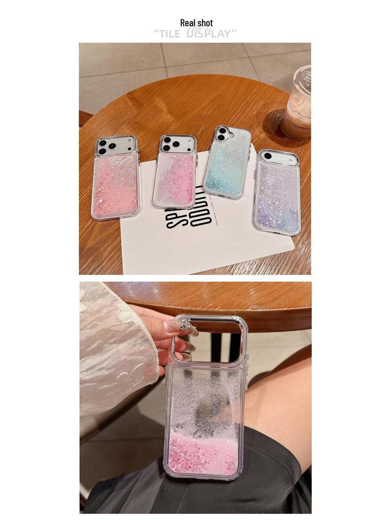 Κομψή Επιμεταλλωμένη Μαλακή Θήκη με Ανεξάρτητα Κουμπιά για iPhone 17 Pro Max