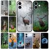Protective Cover Deer Mountain Hunting Buck for Xiaomi Poco C85 C71 C65 C61 X7 X6 X5 M6 M8 F6 F7 F8 Ultra Pro C75 Phone Case