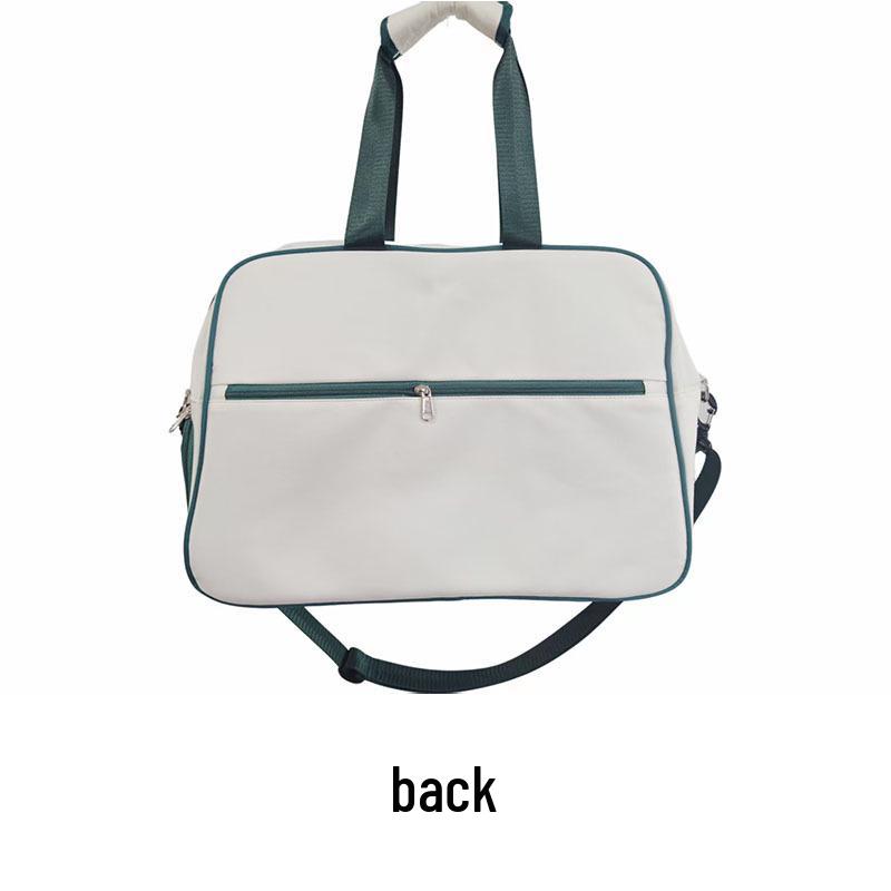 Large Capacity Tennis & Badminton Racket Bag with Shoe Compartment - Single Shoulder Crossbody Sports Bag