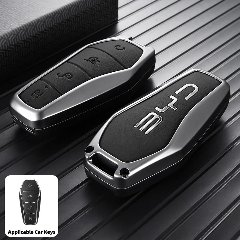 Car Key Case For Byd Qin Plus Ev Car Key Case Song Pro Dmi Tang Seal Dolphin Han Ev And Yuan Plus Car Accessories Interior Shell