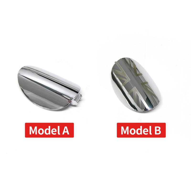 Car Front Outside Door Handle Lock Key Hole Cover Trim Cap for BMW Mini F55 F56 Exterior Door Handle Key Cover Replacement