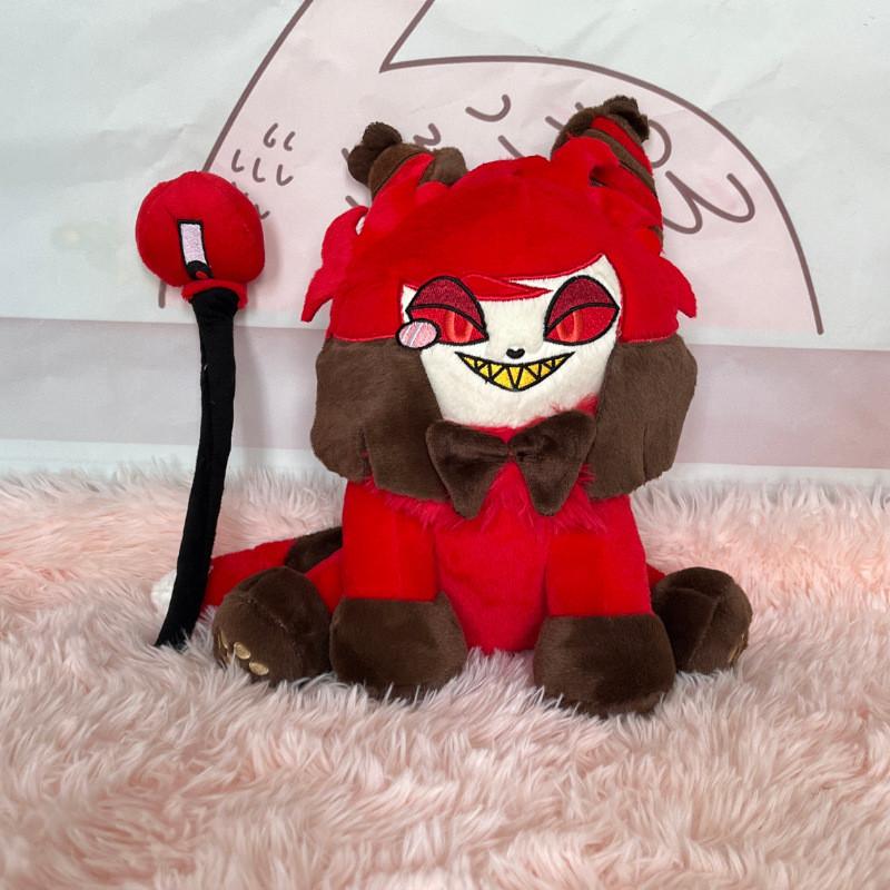 Hazbin Hotel Angel Kitty Plush Toy Adorable Helluva Boss Inspired Stuffed Doll For Fans Collectors