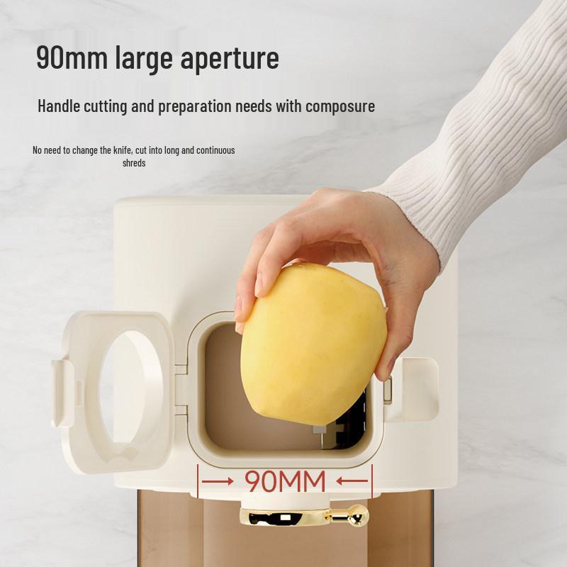 OSTMARS Electric Vegetable Cutter: Multifunctional Kitchen Slicing and Shredding Machine
