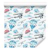 Balloons In the Sky Wallpaper for Living Room and Bedroom 50x1000