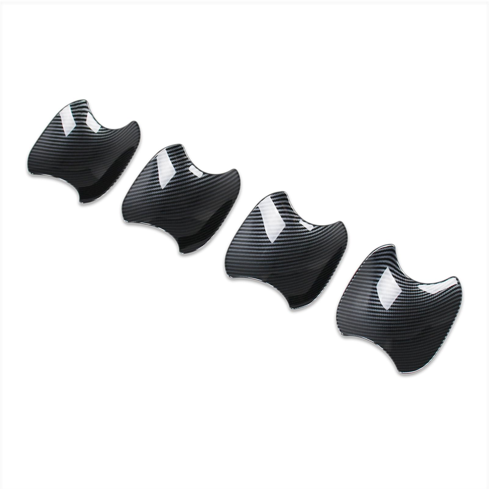 

RUIQ Honda New N-Box N-Box Custom JF5 JF6 Exclusive, Exterior Door Handle Protector Cover, чёрный