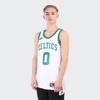 Nike NBA Boston Celtics Jayson Tatum Dri-Fit Jersey White/Green Men Streetwear DB4117-100