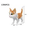 Lovely Pets Animals Nanobricks Cat Micro Diamond Block Kitten Build Model Construction Blocks Educational Toys For Kids Gifts