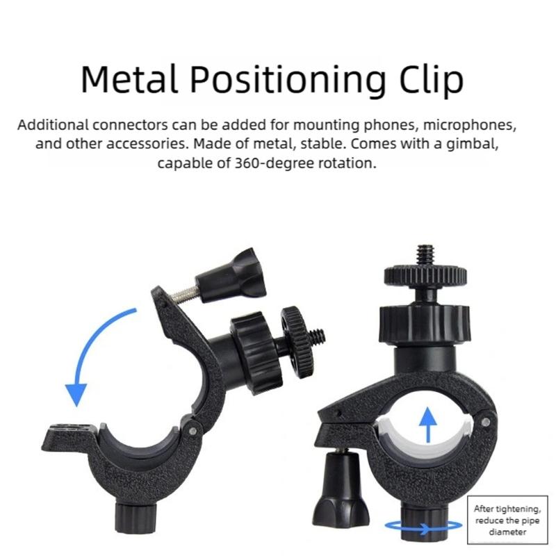 Tragbare Smartphones Musik Live Show Halterung Handyhalter 360 Grad Drehbar Universal Stützständer Halterung