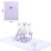 3D Butterfly Greeting Card Stationery Envelope Wedding Invitation Card Gift Valentine Birthday Thank You Invitation Card
