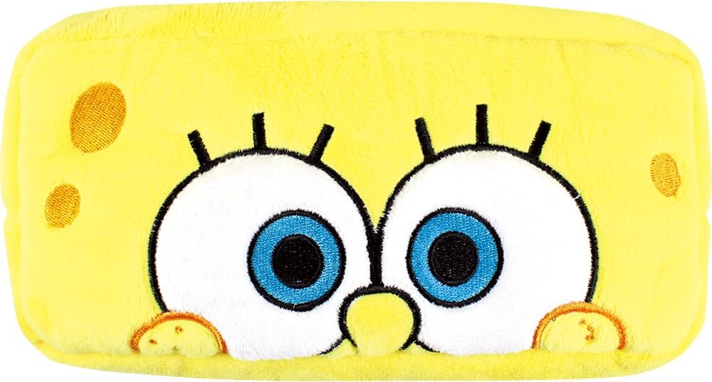

T S FACTORY SpongeBob SquarePants Plush Face Pen Pouch
