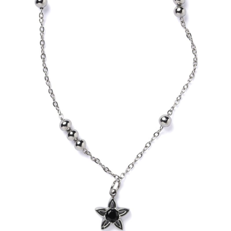 

ouel MIDNIGHT STAR NECKLACE SILVER