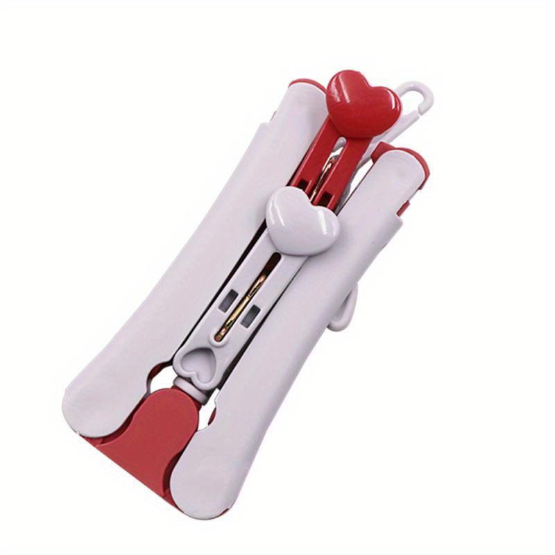 

Folding Hanger Multi-functional Travel Hangers Foldable Hanger Storage Hanger Storage Organizer Foldable Clothes Hanger Portable красный