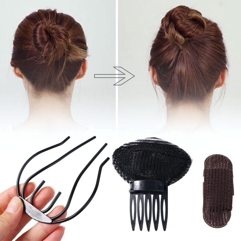Hair Styling Tools Sponge BB Hair Clip Invisible Hair Bun Clip Puff Hair Cushion Fluffy Hair Pad