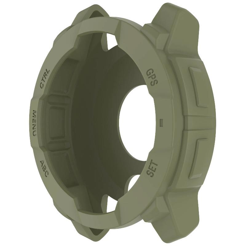 Custodia in Silicone Per Garmin instinct 3 40mm 50MM 45MM TPU Morbida Casing Smart Watch Scala Incisa Protezione Schermo Lunetta Paraurti Guscio