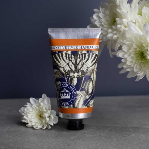 THE English Soap Company KEW GARDEN Luxury Hand Cream in Apricot Vetiver